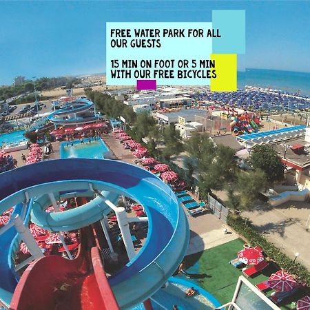 Hotel Giorg - Waterpark Included 里米尼 外观 照片